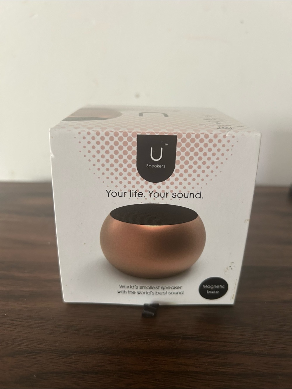 U Mini Wireless Speaker with Selfie Remote Control and Magnetic Base